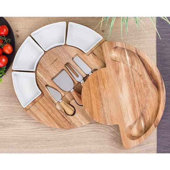 CHEFSOFI Cheese Board & Charcuterie Serving Platter Set - new in box - Picture 4 of 7